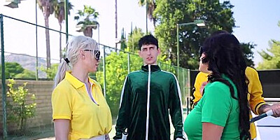 Young Guys Go Crazy From Group Sex With Moms