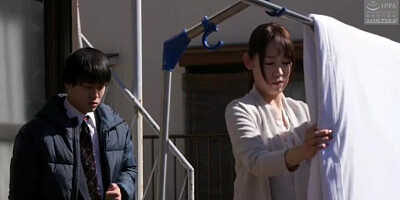 A Mother pestered by her son gives up her body