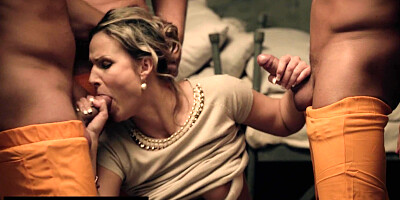 Gangbang In Jail With - Samantha Jolie