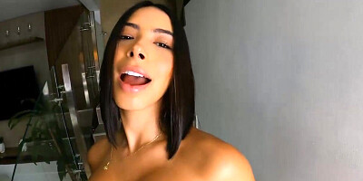 Colombian Teen Model has Sex with her Si