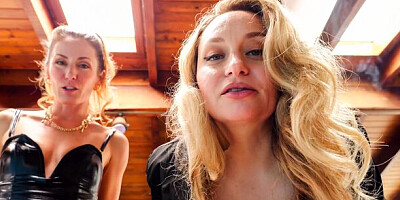 Noble Aiden Starr and Sheena Shaw at pussy licking xxx