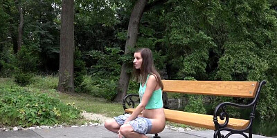 Ria Hill oiled up and gets a messy intense penetration