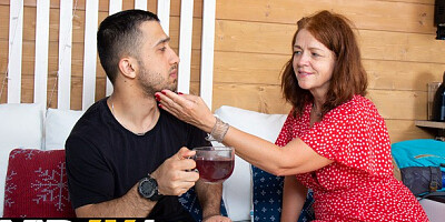 Mature scene with lusty lady from Mature 4k