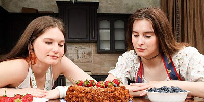 Young Lesbian Lovers - medium size tits xxx