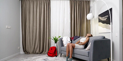 Sweet Russian babe Hello Siri has fun with her pussy