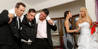 Missionary dirt with cunning Bridgette B from Naughty Weddings