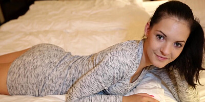 Skinny Redheaded Euro Girl Loves Fucking Strangers