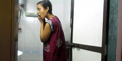 Skinny Indian with short hair puts on a solo show