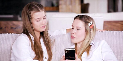 Erika Eden and Olivia Sparkle's young (18+) trailer by Ultra Films