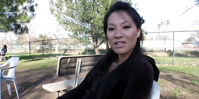 PUBA featuring Asa Akira's skinny xxx