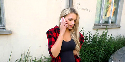 Mika Olsson calls Eric and gets fucked by his large pecker