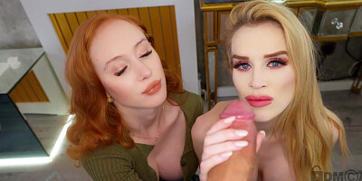 Lenina Crowne And Roxy Cox In Stepmom Makes Daughter Taste Her Asshole