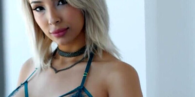 Big boobs babe shows her big bum and gets rammed too