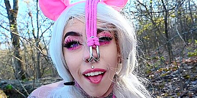 Piggy Sluts Public Humiliation