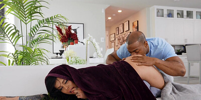 Curvy tattooed XWife Karen seduces her ex