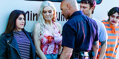 Two whores getting fucked in a very tight space today