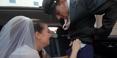 Curvy bride Yae Triplex Triplex gets fucked hard by chauffeur