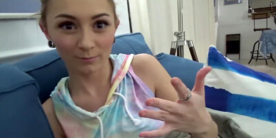 Cheating Girlfriend Fucks To Keep Him Quiet - Chloe Temple - HotCrazyMess!