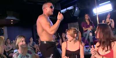 Rowdy dancers are stripping and waiting for blowjobs