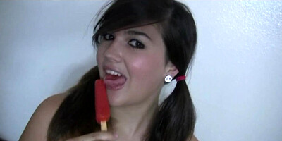 Watch charming beauty's movie
