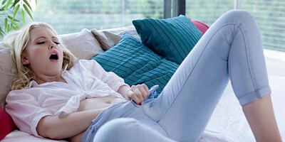 Sexy babe Chloe Cherry getting railed by a black schlong