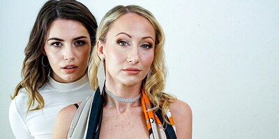 Fiery Chanel Camryn and Crystal Clark - cowgirl trailer - Bad Milfs