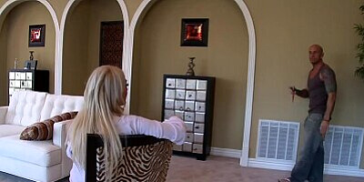 Stacey Saran Cheats With The Plumbers Big Cock