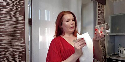 Fucking Your Busty StepMom in the Kitchen - Fantasy Taboo