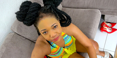 Curvy Black Ethnic Gal In Mouth Watering Fake Casting - AfricanCasting