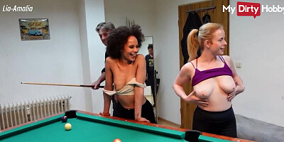 My Dirty Hobby - Gangbang action for 2 German amateurs