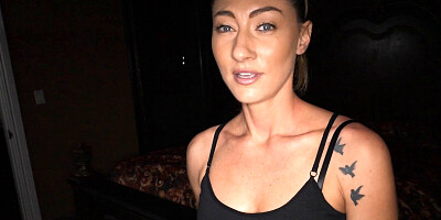 POV scene with immersive fucking and a hot bitch too