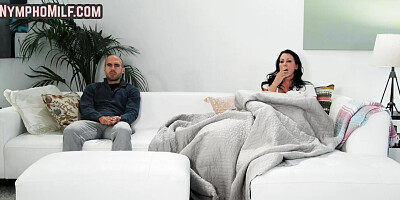 Busty nympho MILF gets drilled in cunt by her best friend