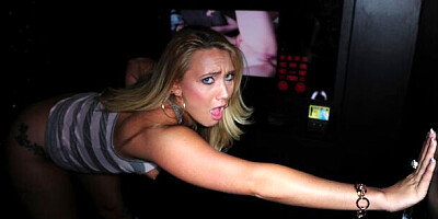 Pin-up AJ Applegate's lingerie sex