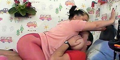 Stunner bird's monster tits dirt