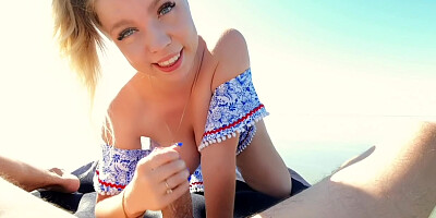 Kisankanna1 - Blowjob In The Open Sea