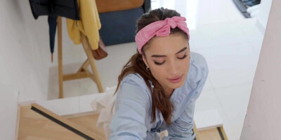 Candie Luciani is anally fucked with a dildo by a dyke