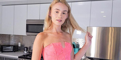 Fine-looking Khloe Kingsley - stripping clip - Nubiles.net