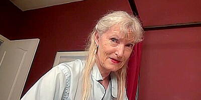 Naughty Granny Hot Erotic Solo