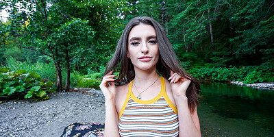 Sexy amateur filmed in hot outdoor POV kinks