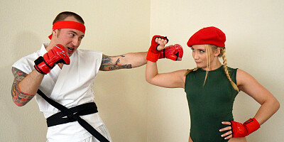 Cosplayer with a nice ass gets fucked in POV