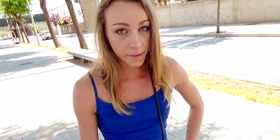 Barcelona's best beauty screwing the backseat