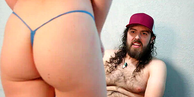 Ginger Harper Red tries merciless cock in her wet bush