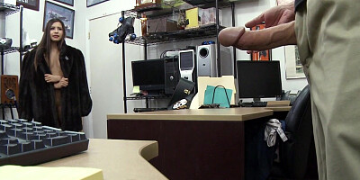 Submissive girl in a sexy outfit wants dick