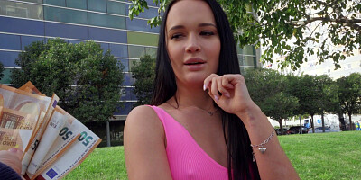 Cash for sex leads thin Euro slut to insane perversions