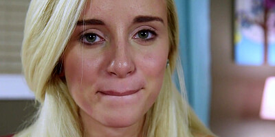 Blonde Teen Naomi Woods Displays Her Tight Tanlined Body And Masturbates On-Camera