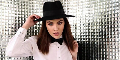 Freya Parker and Katrina Colt embrace their lesbian lust