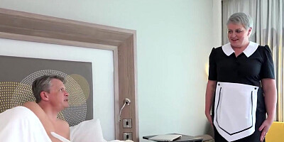 Candy Cummings is teased and fingered by Marc Kaye