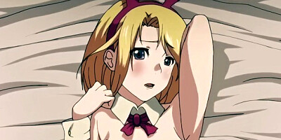 Being creampied makes the busty cosplaying teen unable to control her moans