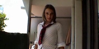 Superb France Blonde Adores Getting Filmed While Riding Her Man