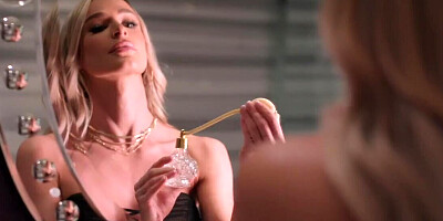 Blonde girl explores her deepest BBC desires in HD quality